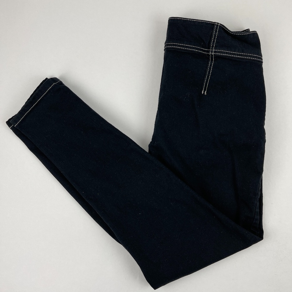 GB Jeans Womens Juniors 13 Black Button Fly